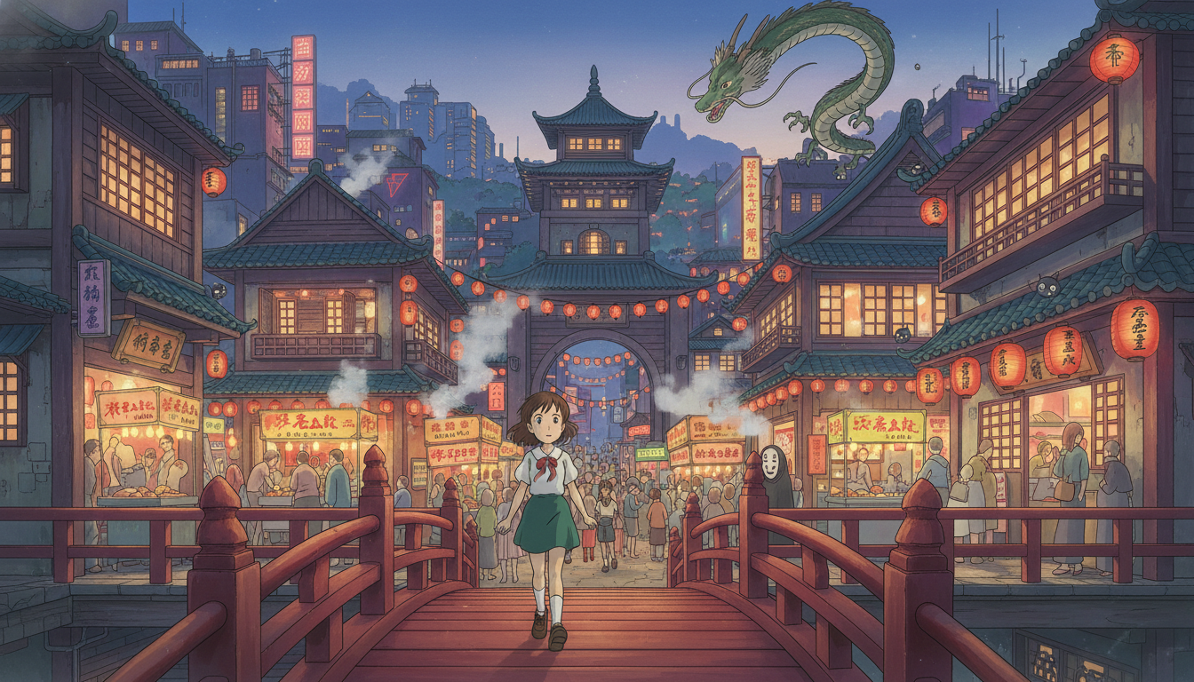 千と千尋の神隠しは香港？台湾？舞台はどこ？