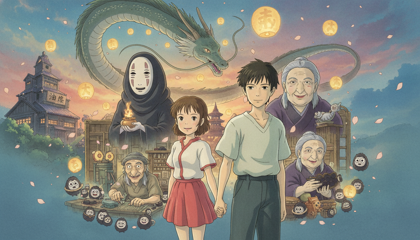 千と千尋の神隠し声優一覧!主要キャストは誰?