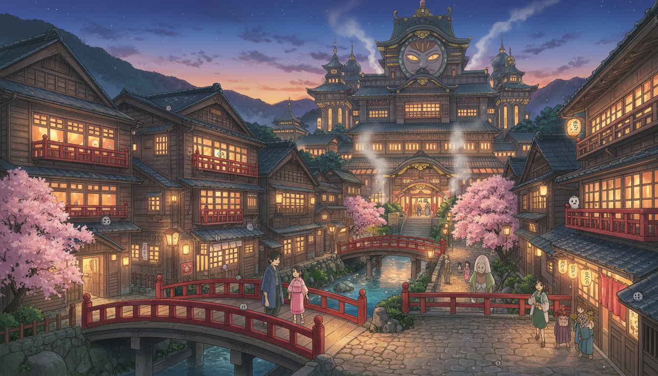 千と千尋の神隠しのモデルは山形銀山温泉？真実を解説！