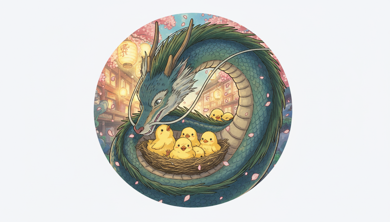 千と千尋の神隠しにひよこは登場する？