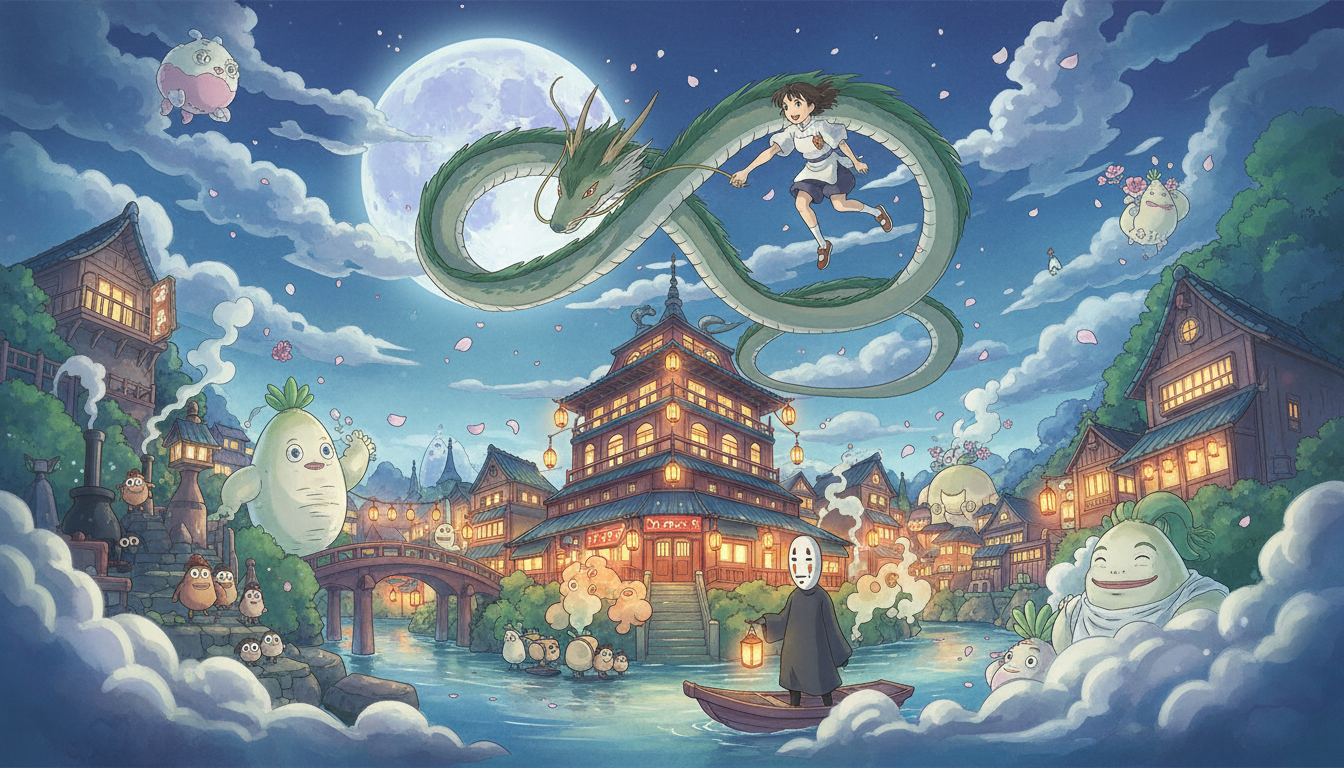 千と千尋の神隠しが世界で愛される理由？ジブリの秘密