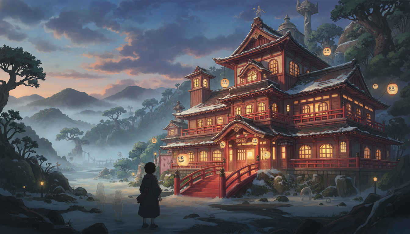 千と千尋の神隠し 積善館はモデル？実際の舞台を徹底調査！