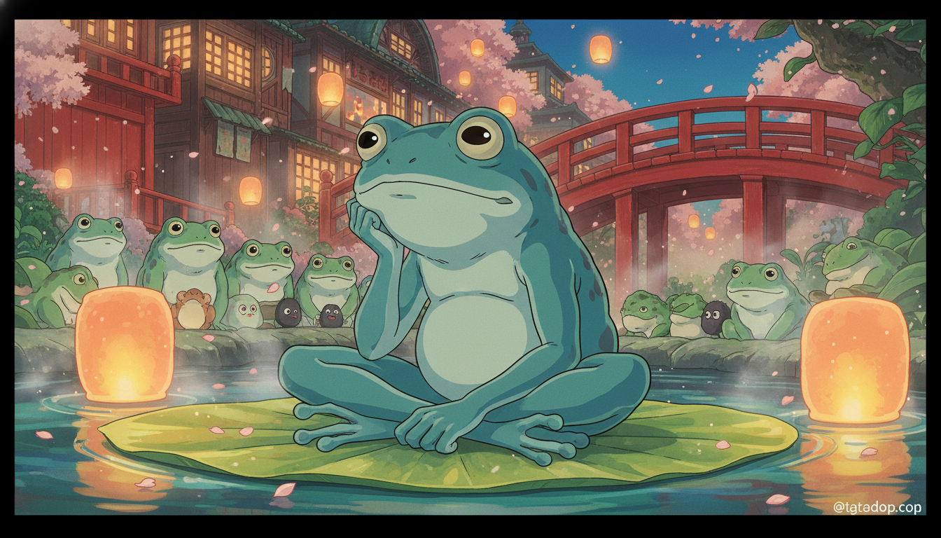 千と千尋の神隠しのカエルのセリフまとめ！青蛙の名言は？