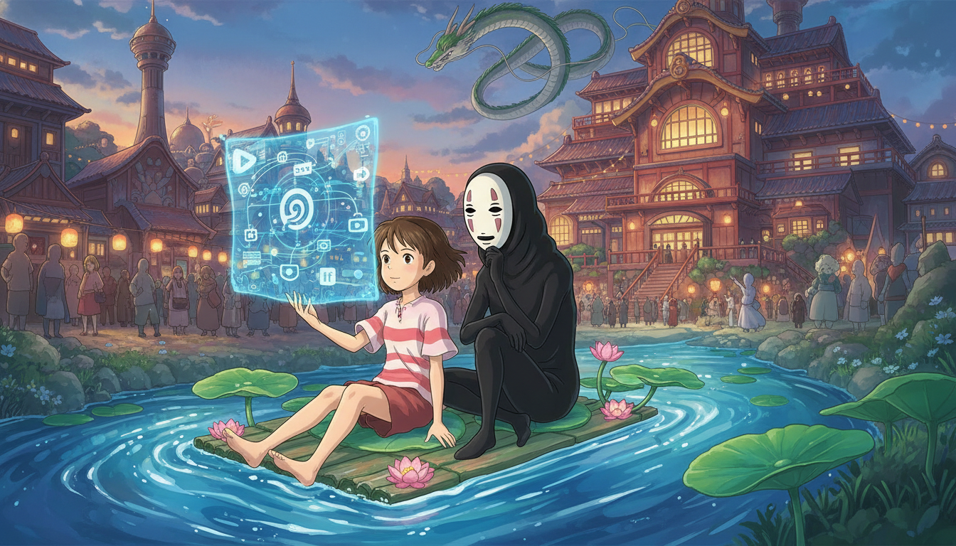 千と千尋の神隠しの配信どこで見れる?