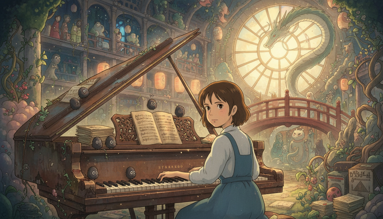 ** 千と千尋の神隠しの曲をピアノで弾くには？