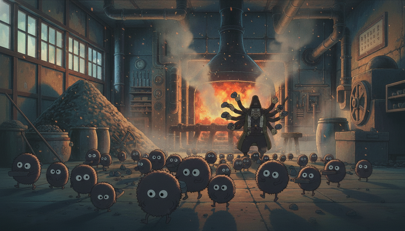 千と千尋の神隠しのススワタリとは？