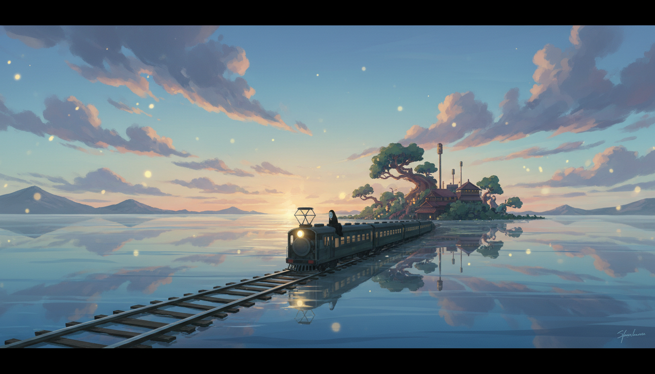 千と千尋の神隠しの線路は何？