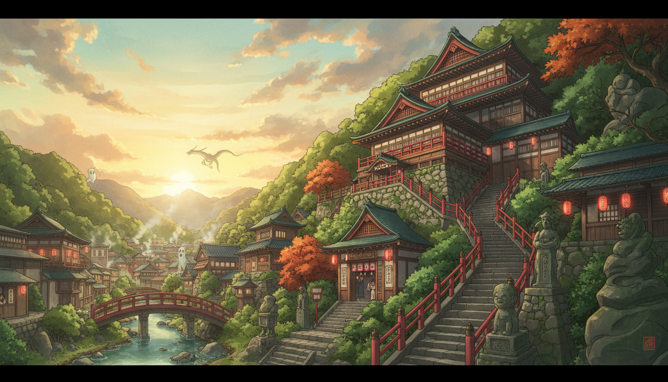 千と千尋の神隠し群馬伊香保のモデル地は？