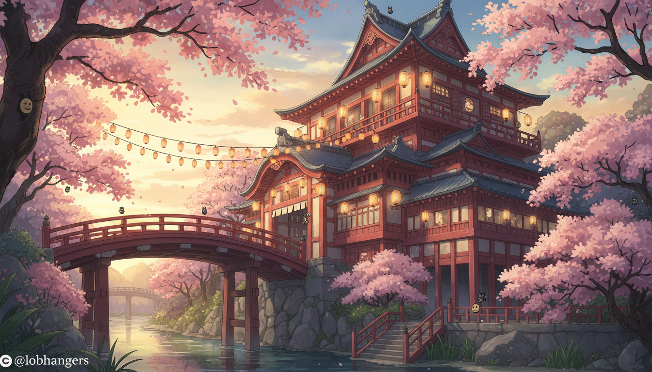 千と千尋の神隠しの宿モデル公式は？