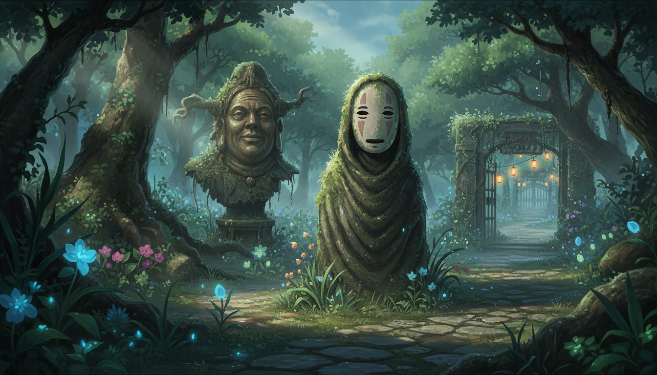 千と千尋の神隠し石像？銅像？正体と謎を解明