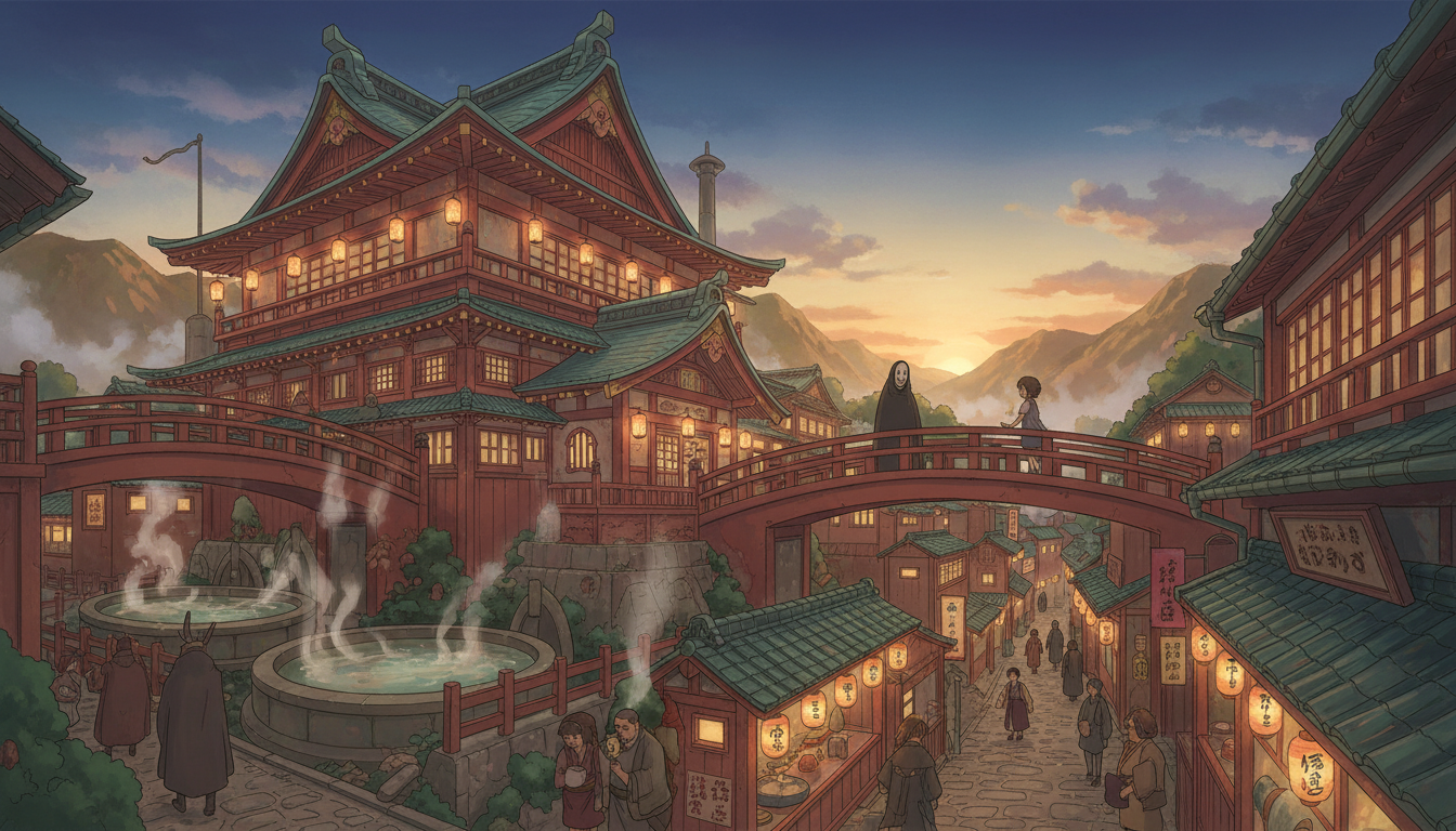 千と千尋の神隠しの建物ロケ地はどこ？