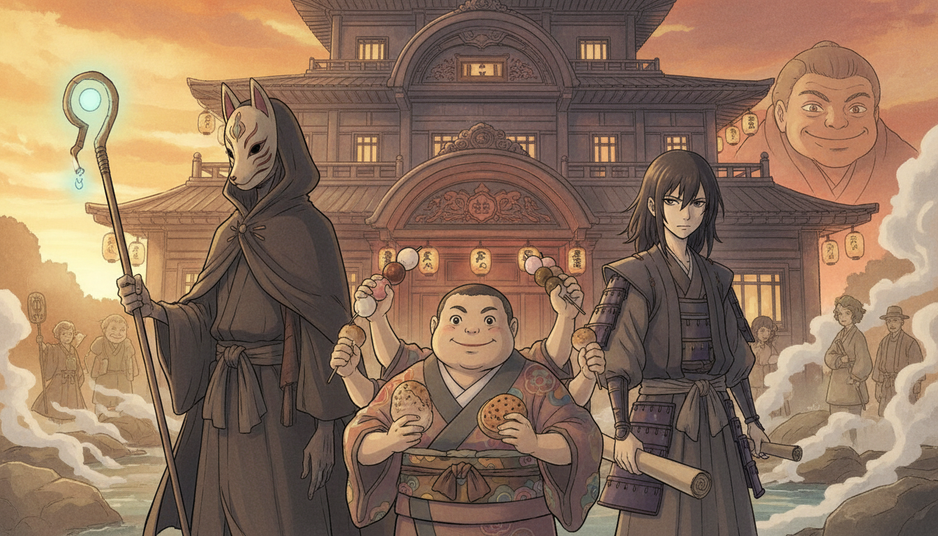 千と千尋の神隠し三兄弟のキャラクターって誰？