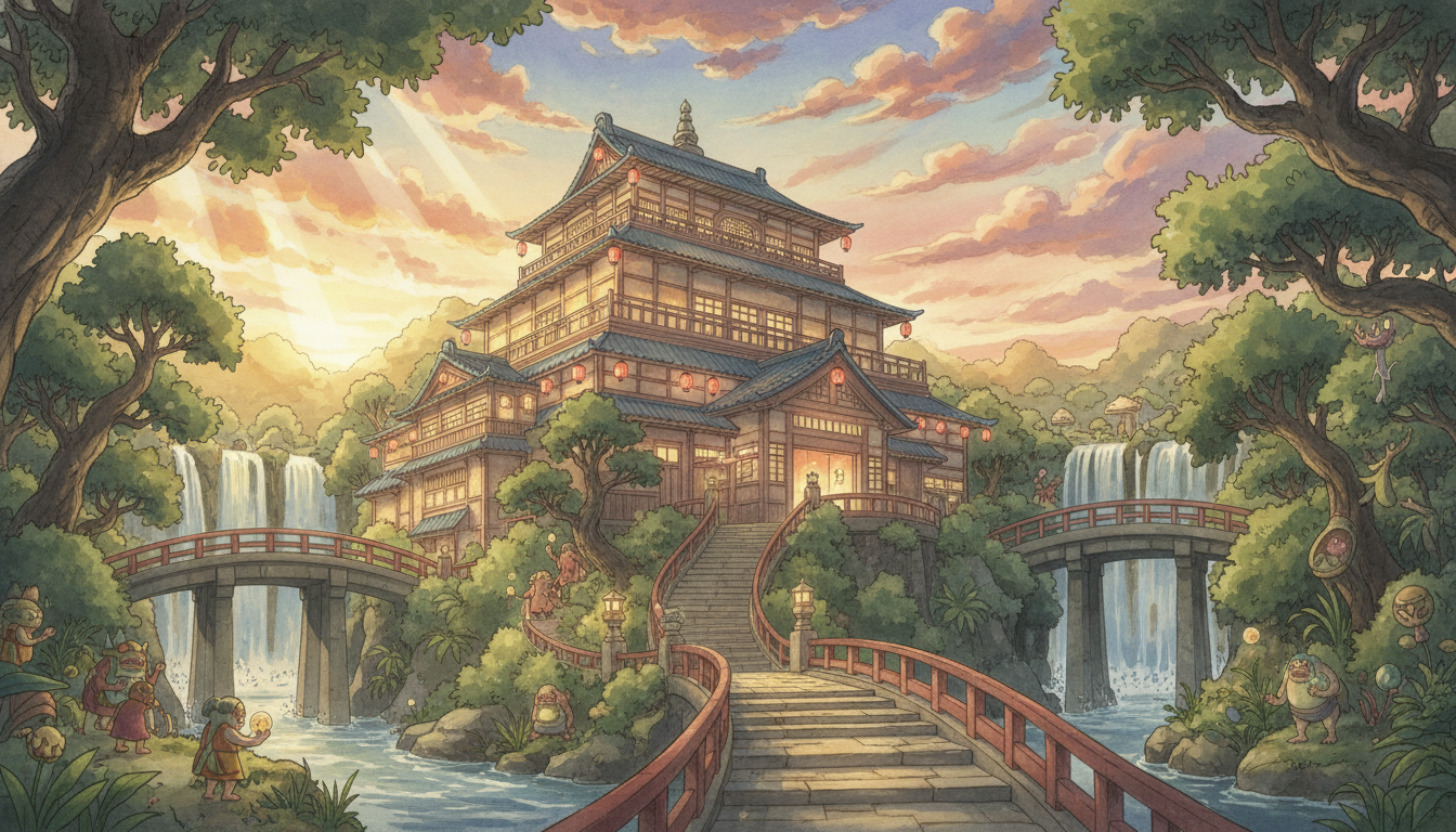 千と千尋の神隠し油屋とは？宮崎駿が描く謎多き湯屋の正体