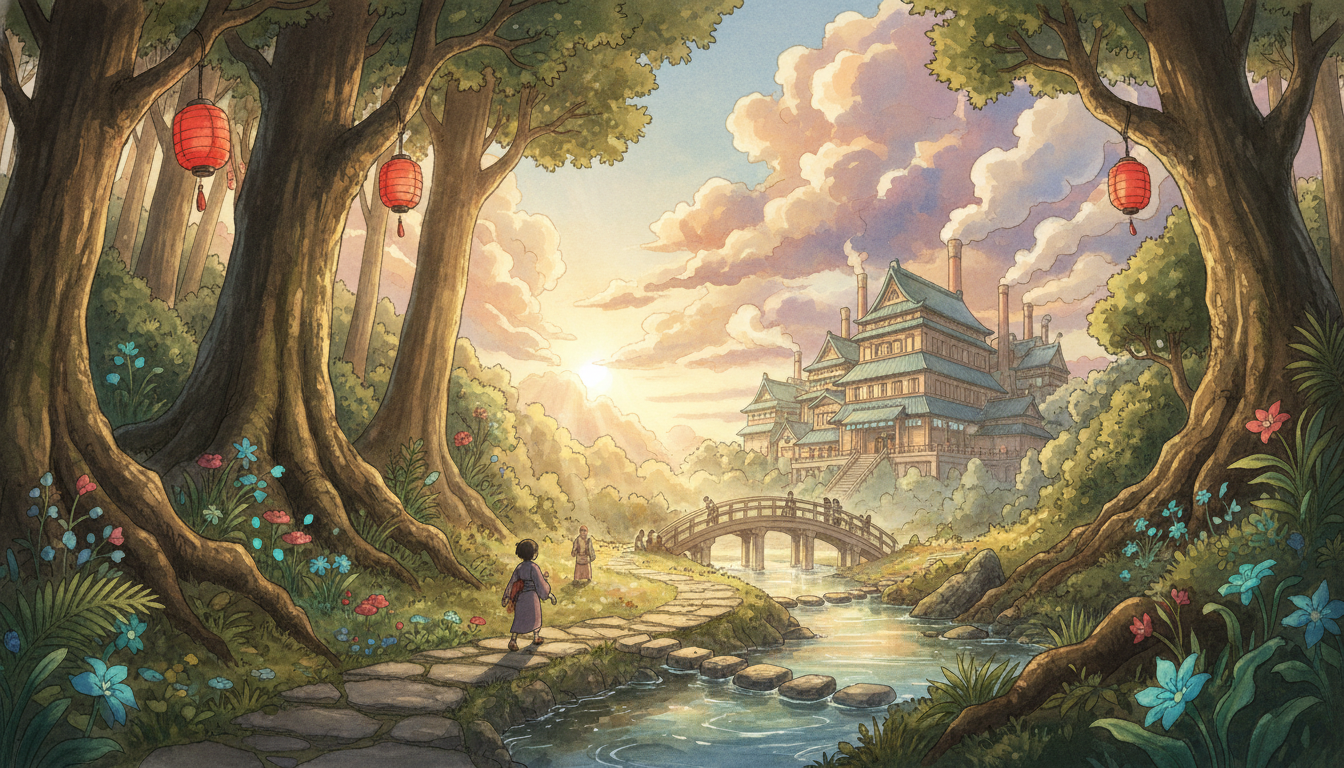 千と千尋の神隠し画像の見どころは？