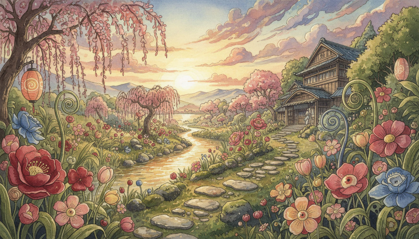 千と千尋の神隠し花の意味とは？作品に込められた深いメッセージ