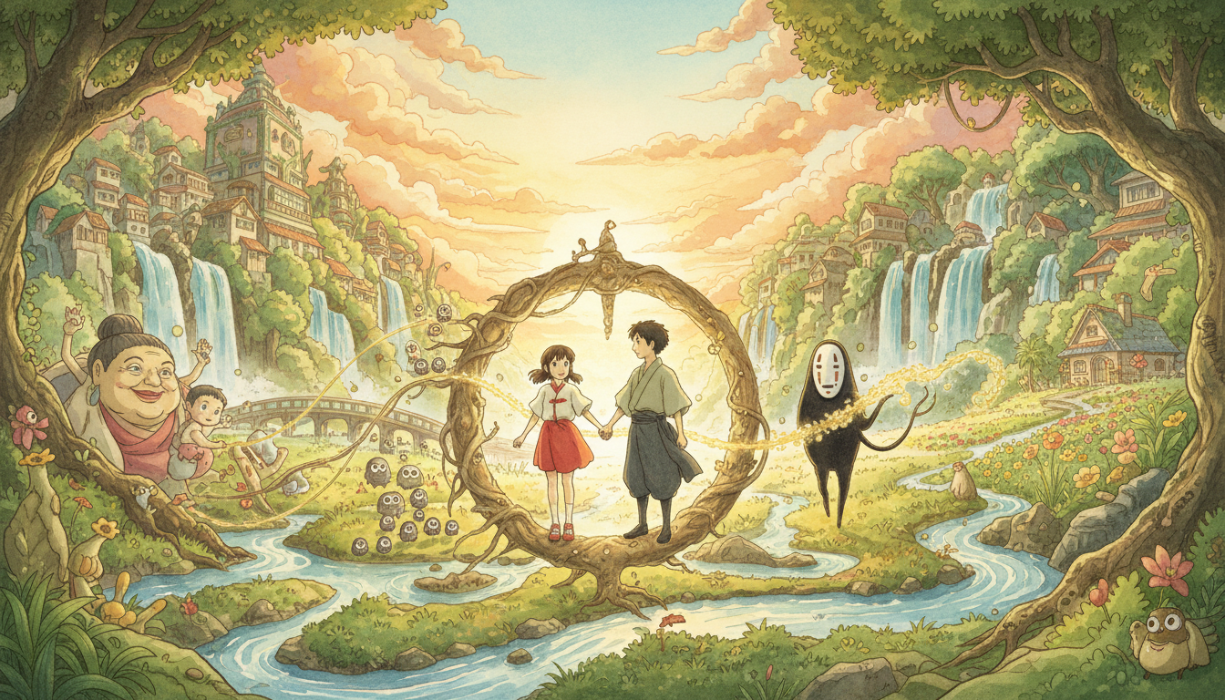 千と千尋の神隠し相関図とは？