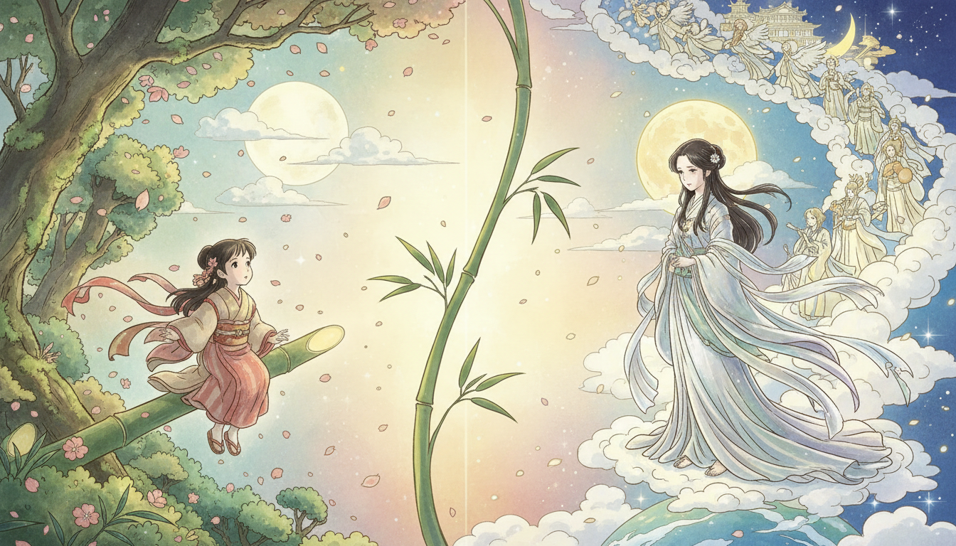 かぐや姫の物語とかぐや姫の違いは？