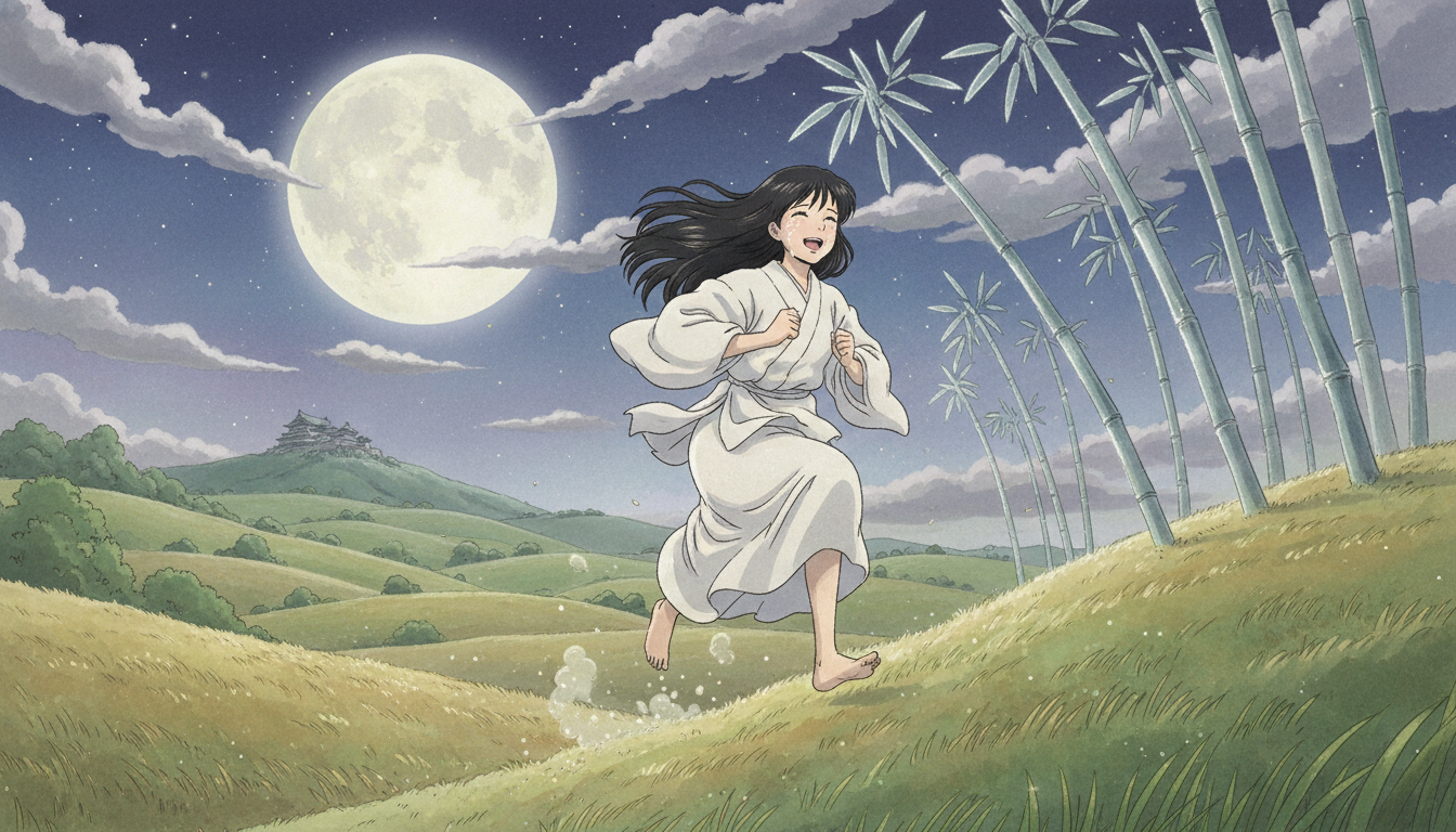 かぐや姫の物語の走るシーンって何？