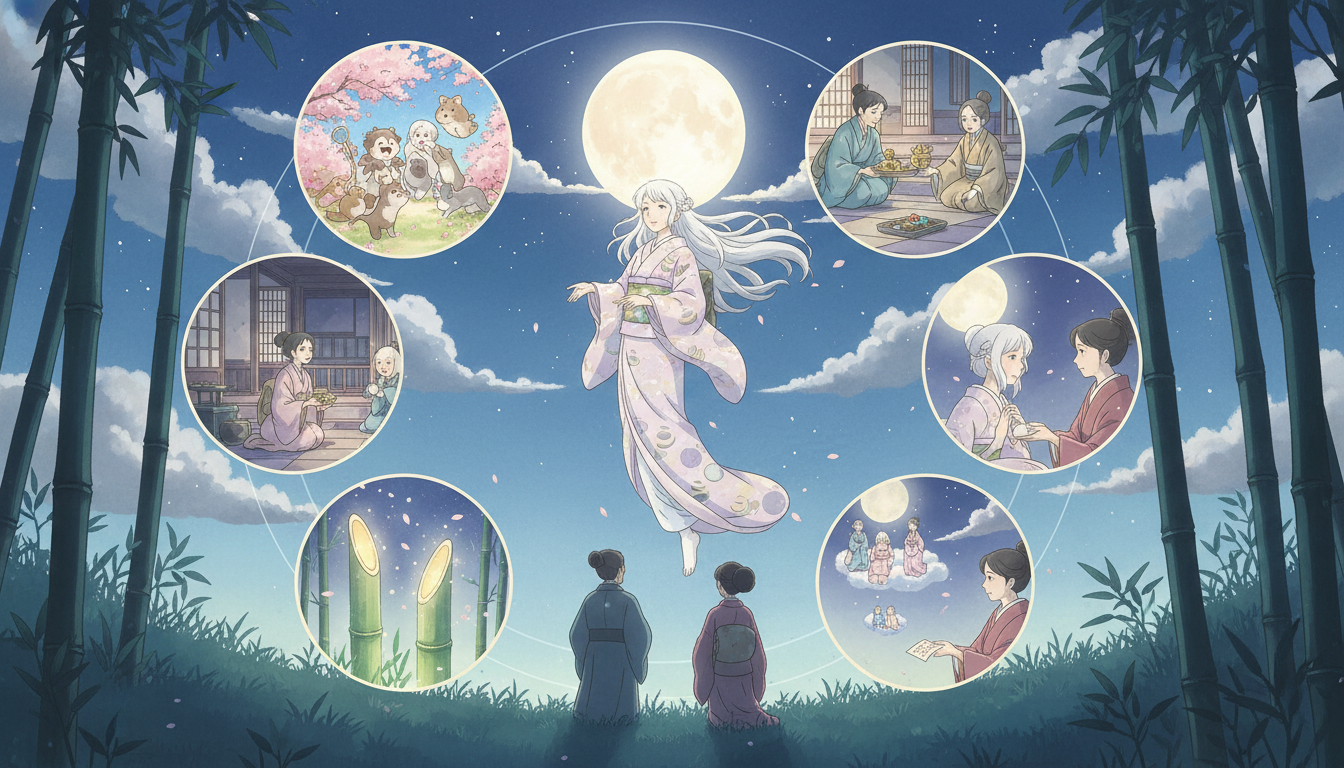 かぐや姫の物語のまとめと結末は?