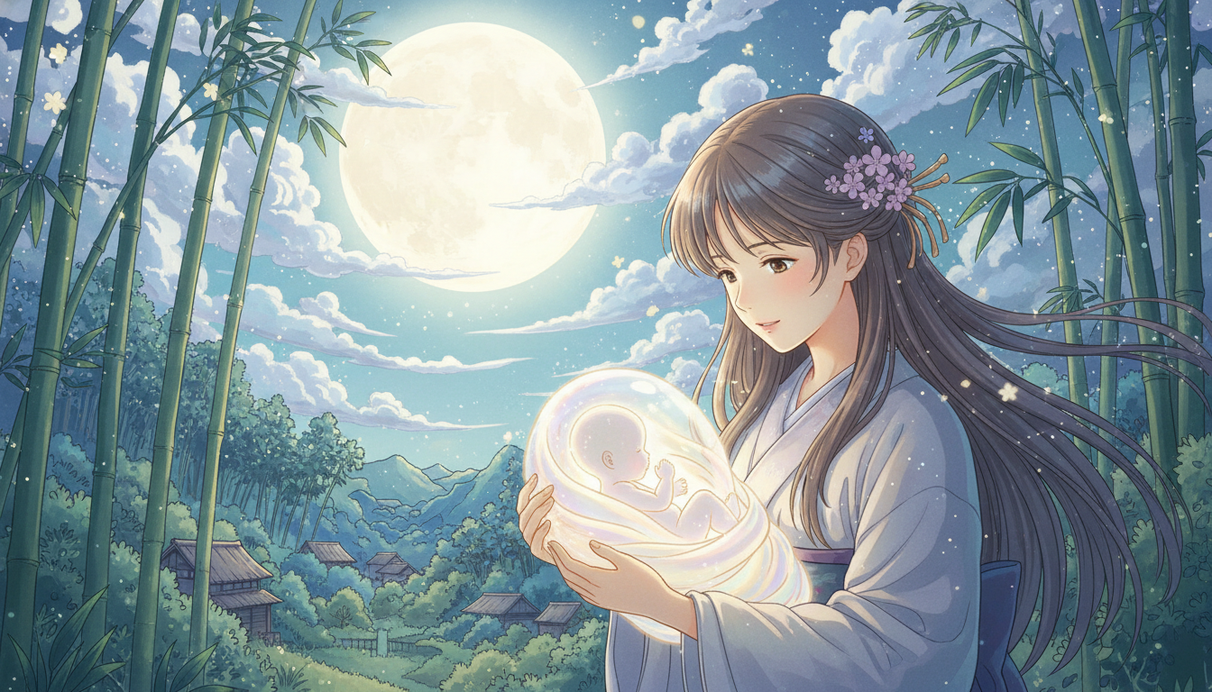 かぐや姫の物語のラストの赤ちゃんは何?