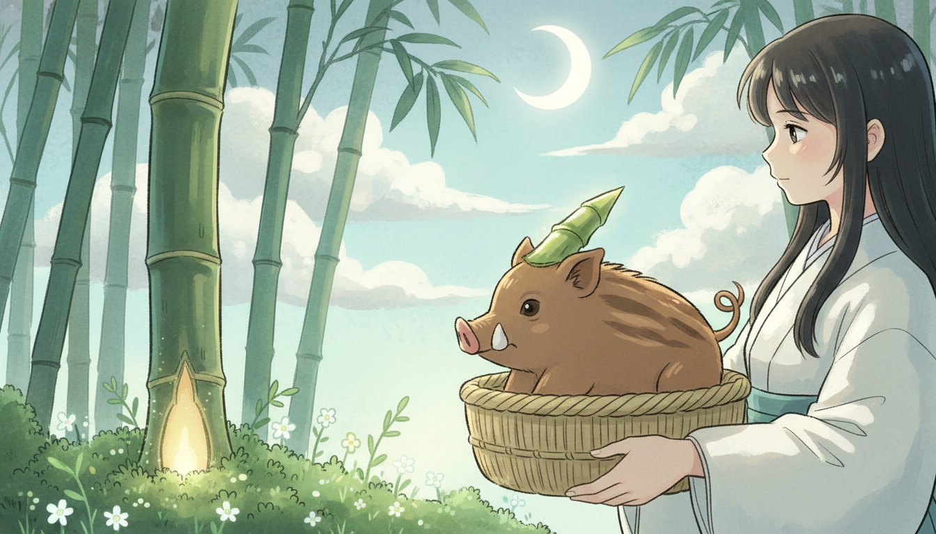 かぐや姫の物語のウリ坊って何？