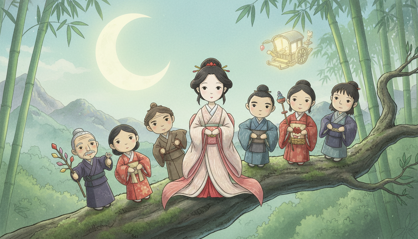 かぐや姫の物語 ゆびにんぎょう 指人形　ジブリ　高畑勲 かぐや姫の物語 ゆびにんぎょう 指人形 ジブリ 高畑勲 かぐや姫