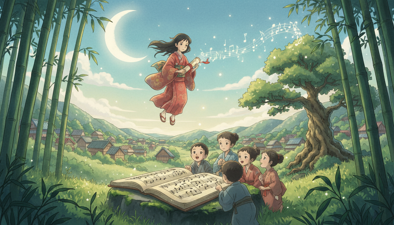 かぐや姫の物語のわらべ唄楽譜は?入手方法を徹底解説!