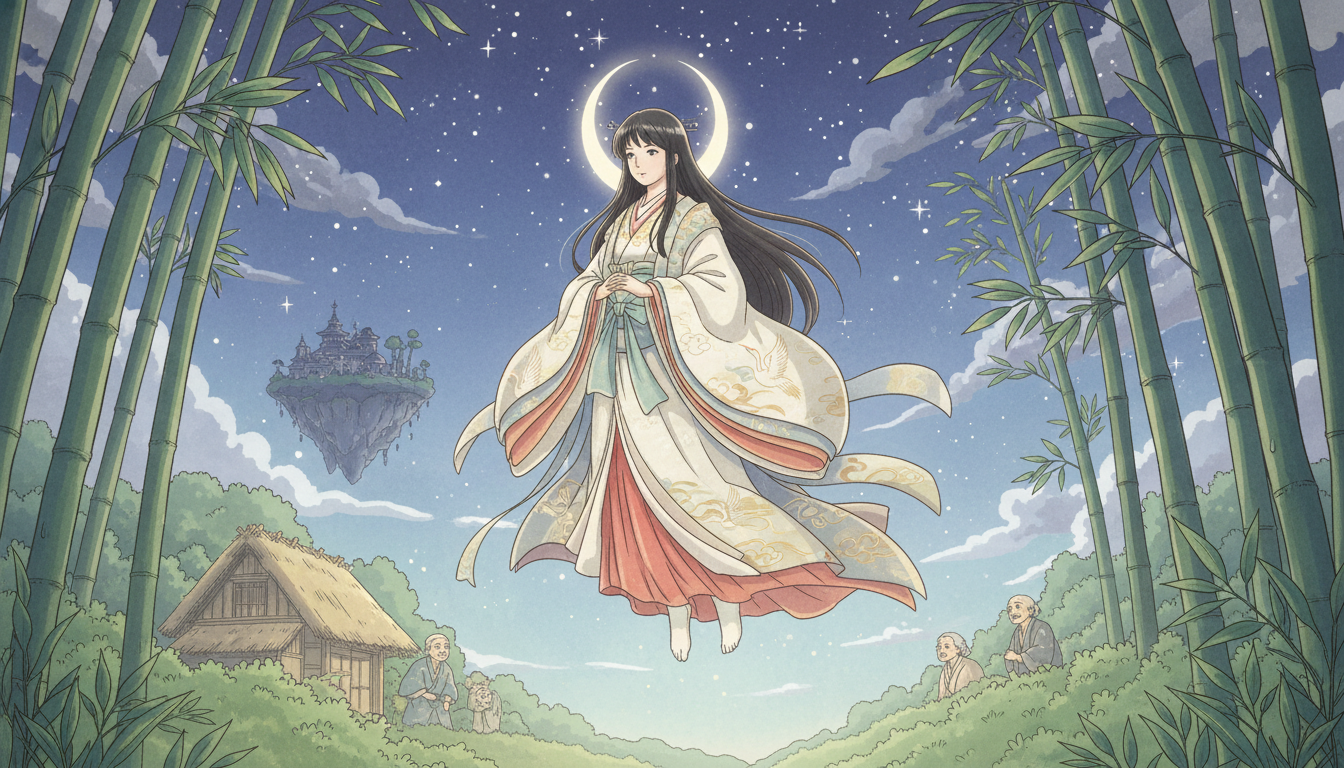 かぐや姫の物語と原作との違いは？