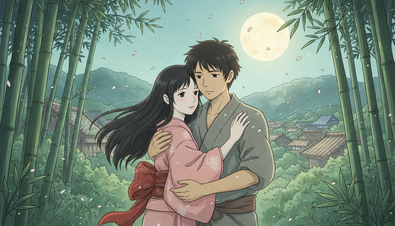 かぐや姫の物語のバックハグって何？