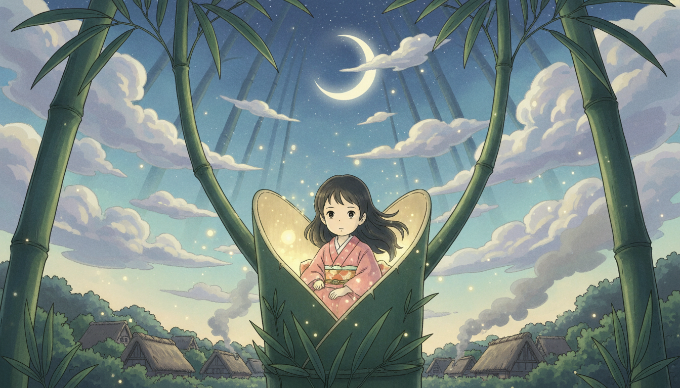 かぐや姫の物語の小さい女の子って？