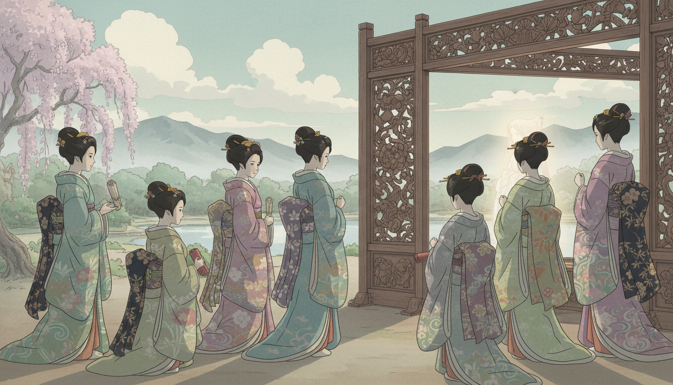 かぐや姫の物語の女官とは？その役割と意味