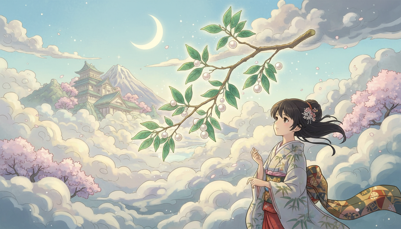 かぐや姫の物語の蓬莱の玉の枝って何？