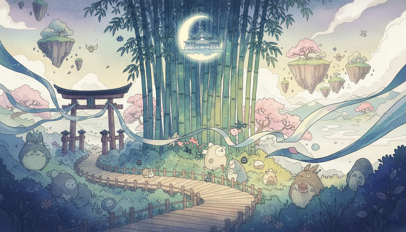 かぐや姫の物語はジブリパークで見られる?