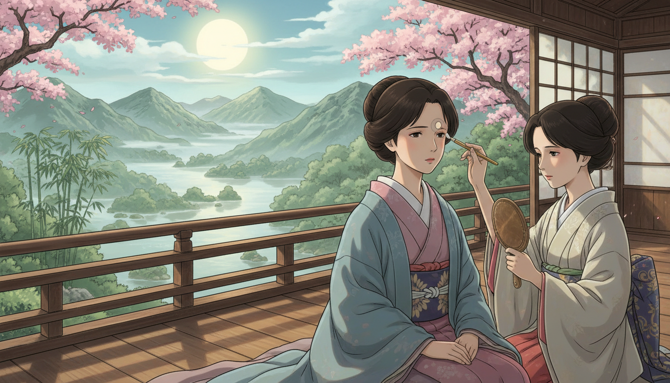 かぐや姫の物語の眉毛はなぜ抜くの?