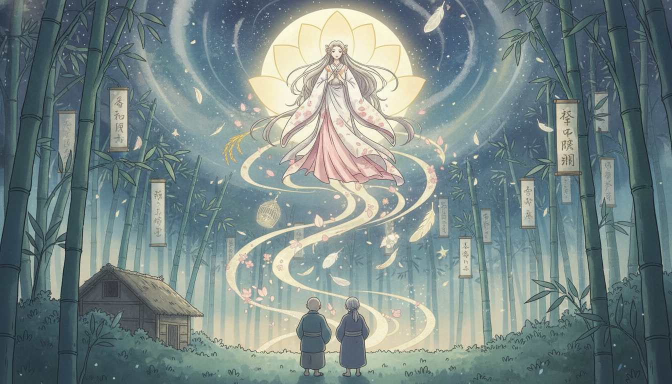 かぐや姫の物語のメタファーって何？