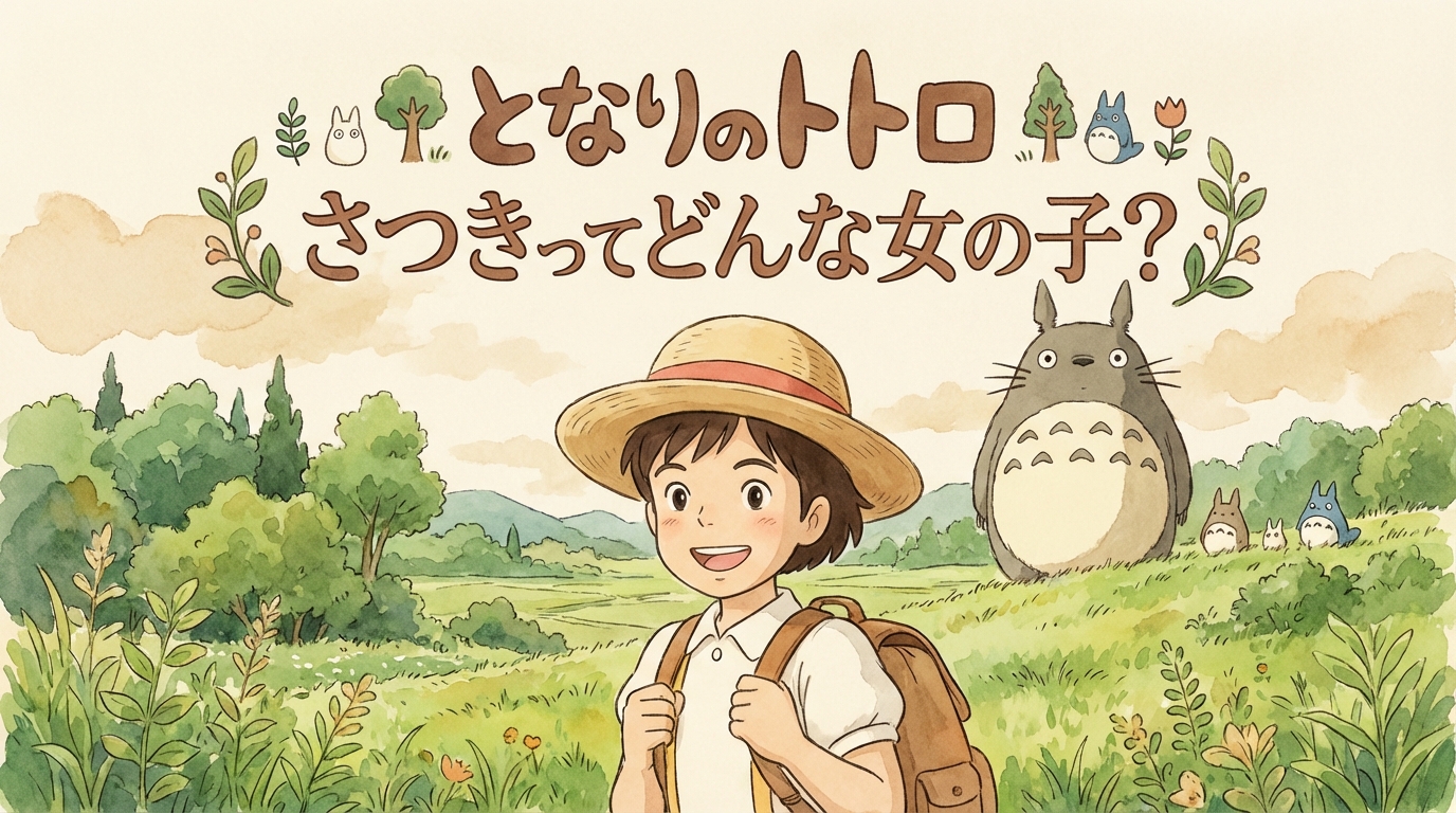 となりのトトロ さつきってどんな女の子？