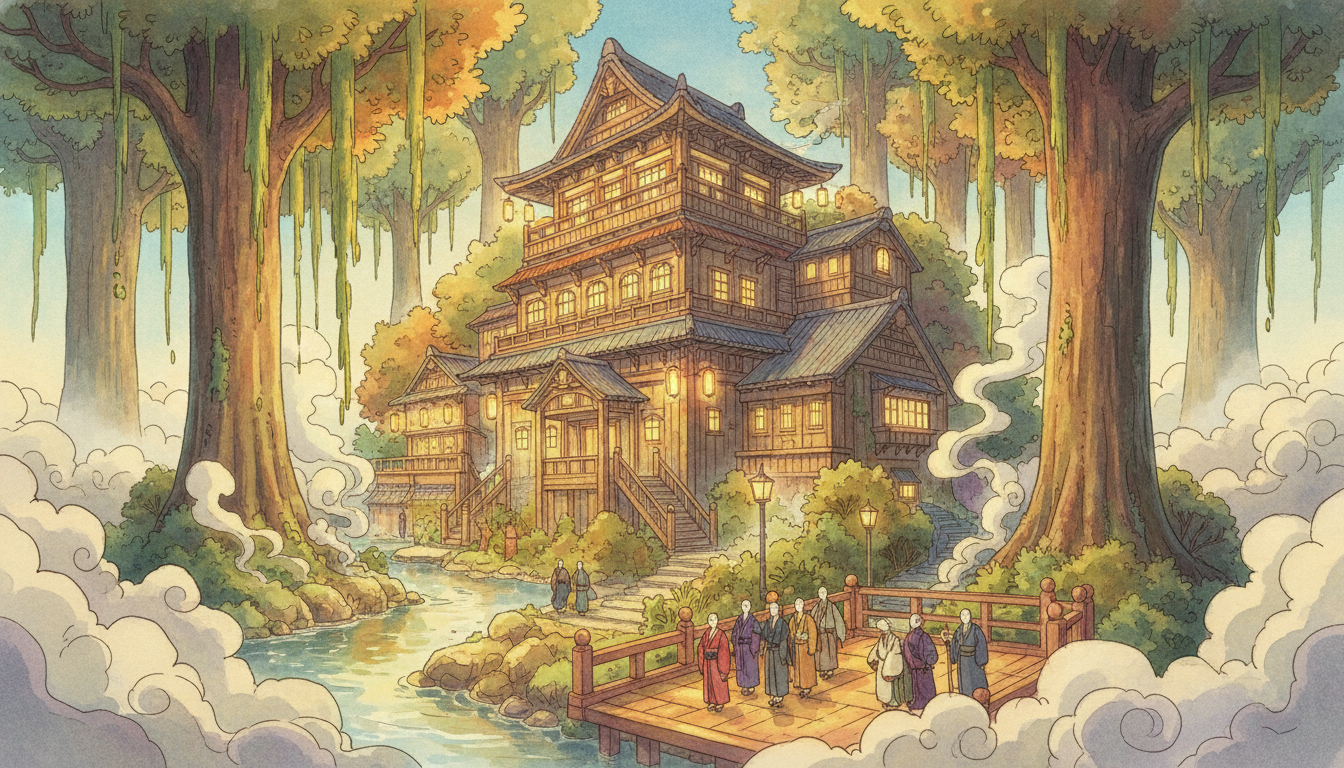 なぜ油屋は現実の温泉旅館ではないのか？