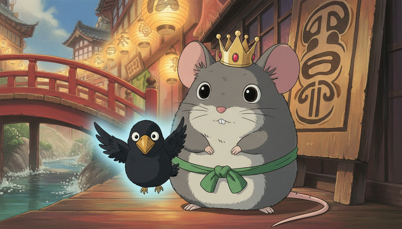 千と千尋の神隠しのネズミの正体は坊