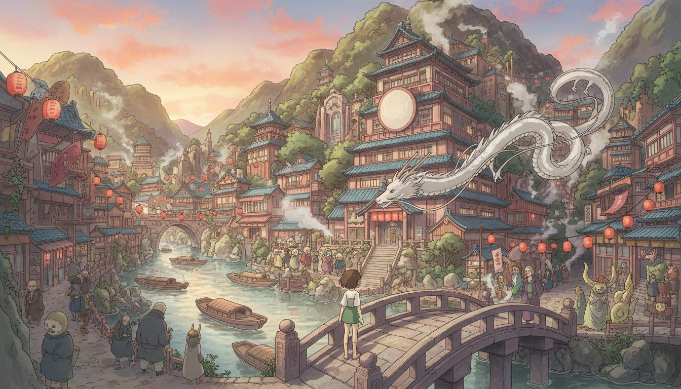 『千と千尋の神隠し』の舞台は香港でも台湾でもなく、日本の架空の場所です