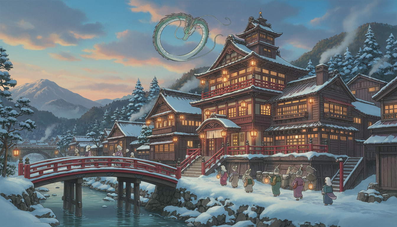 なぜ銀山温泉がモデルと言われるのか？公式見解と実際の関係