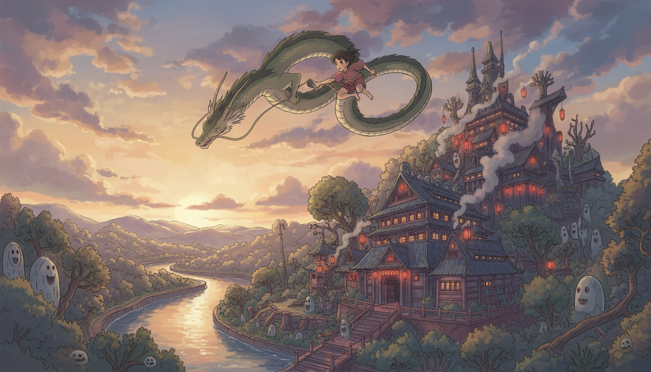 英語タイトルは「Spirited Away」で決定！