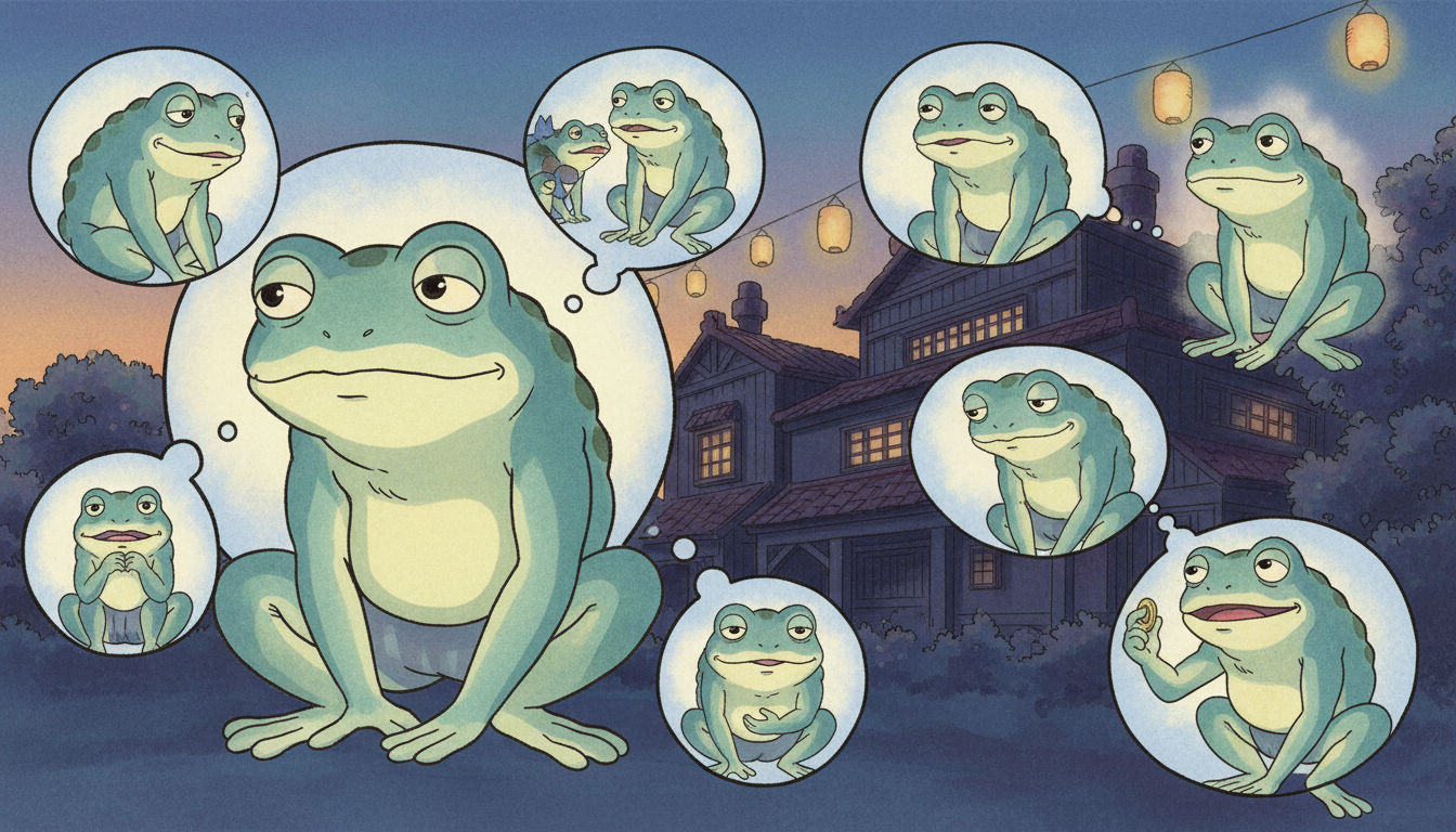 千と千尋の神隠しのカエル（青蛙）の代表的なセリフ