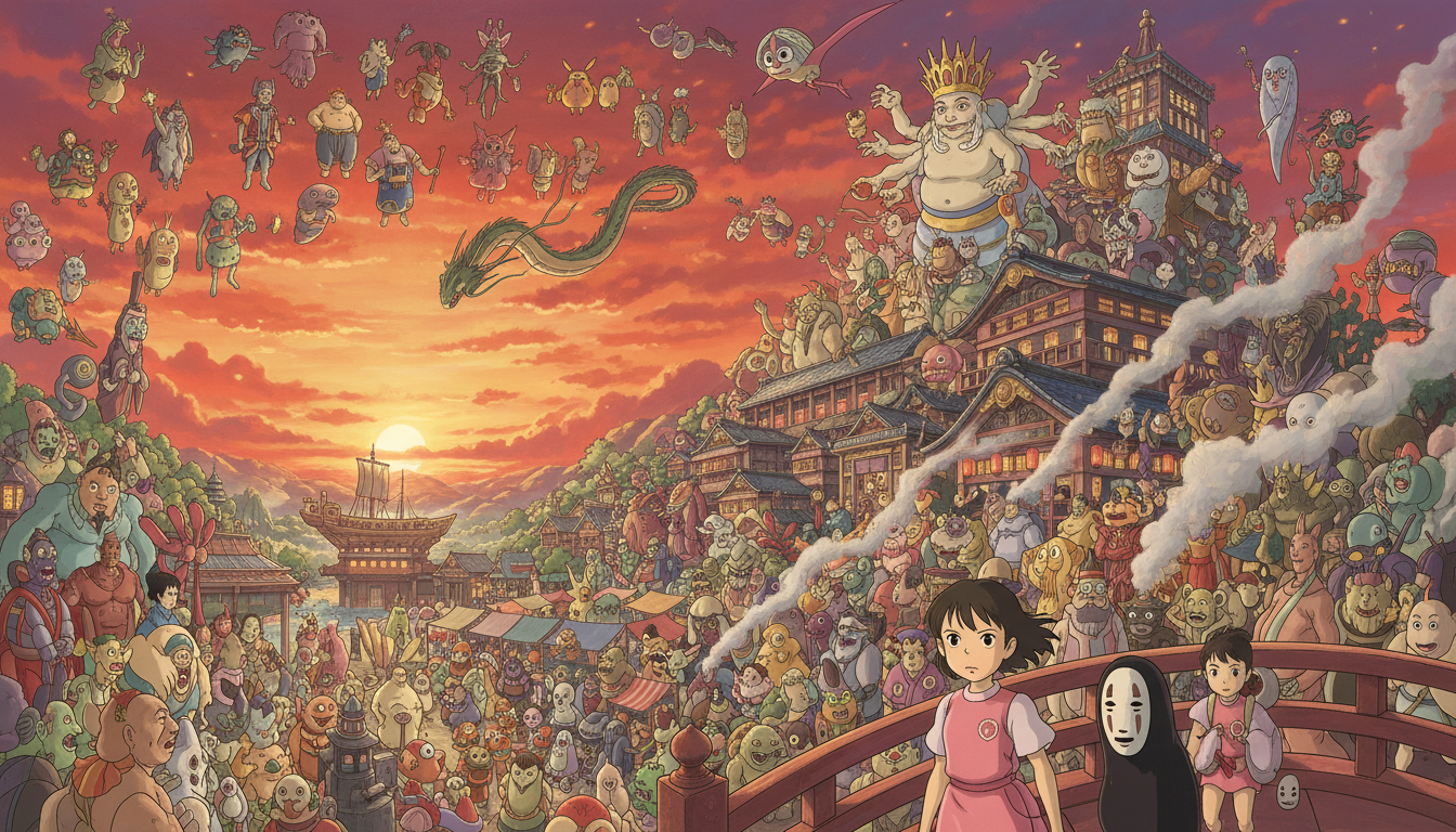 なぜ千と千尋の世界にこんなに多くの神様が登場するのか？