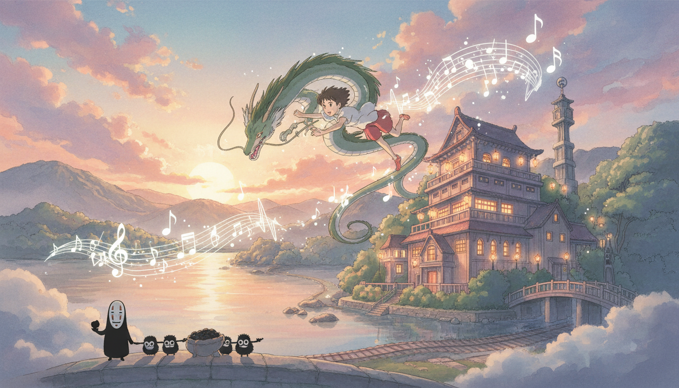 千と千尋の神隠しの代表的な楽曲とその歌詞