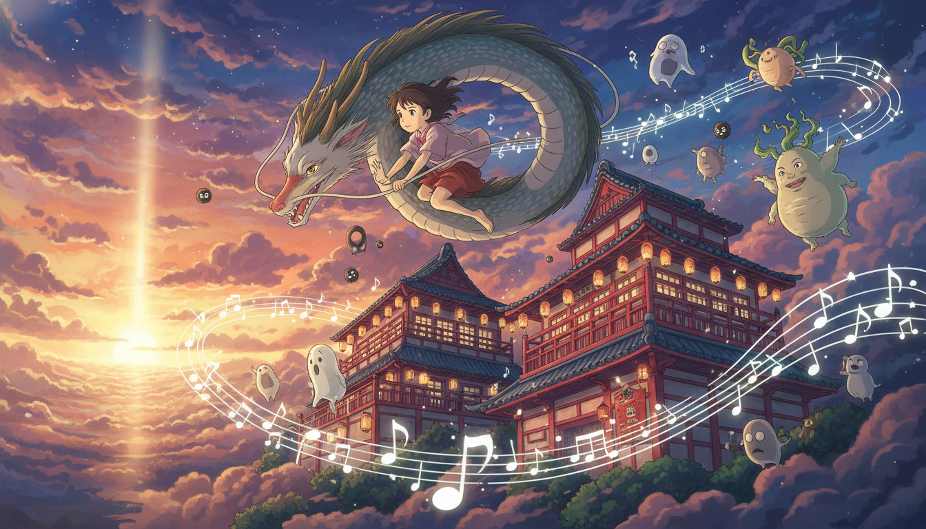 千と千尋の神隠しの久石譲音楽は日本映画音楽の最高峰