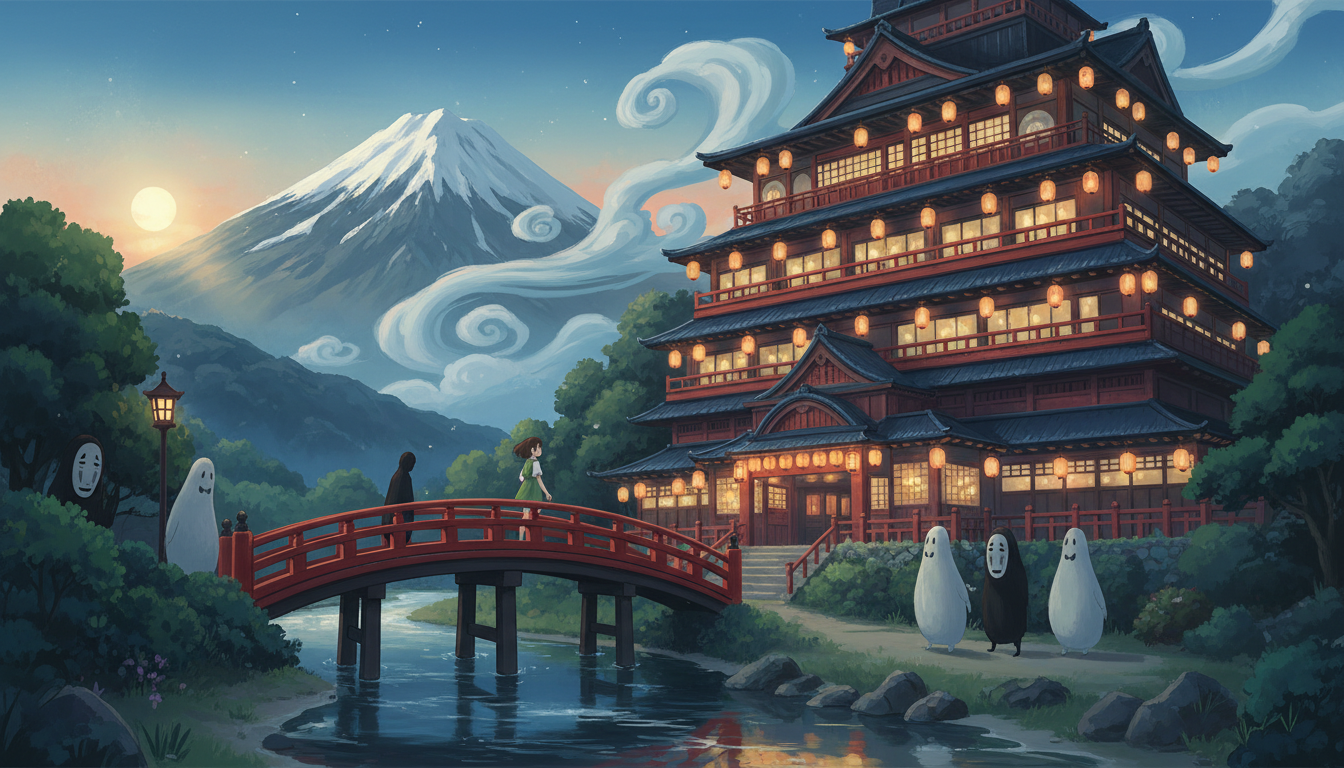 なぜあさやホテルが千と千尋の神隠しを連想させるのか