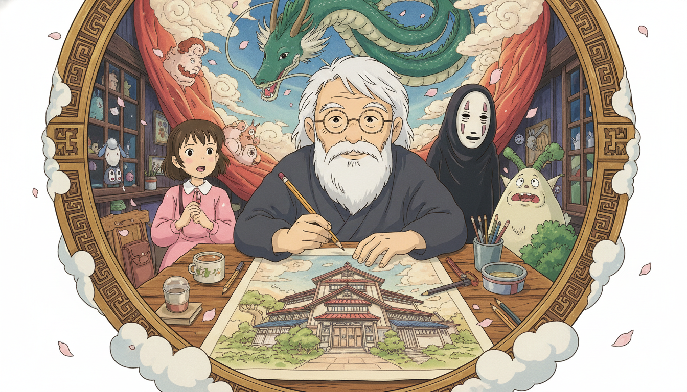 千と千尋の神隠しの作者は宮崎駿