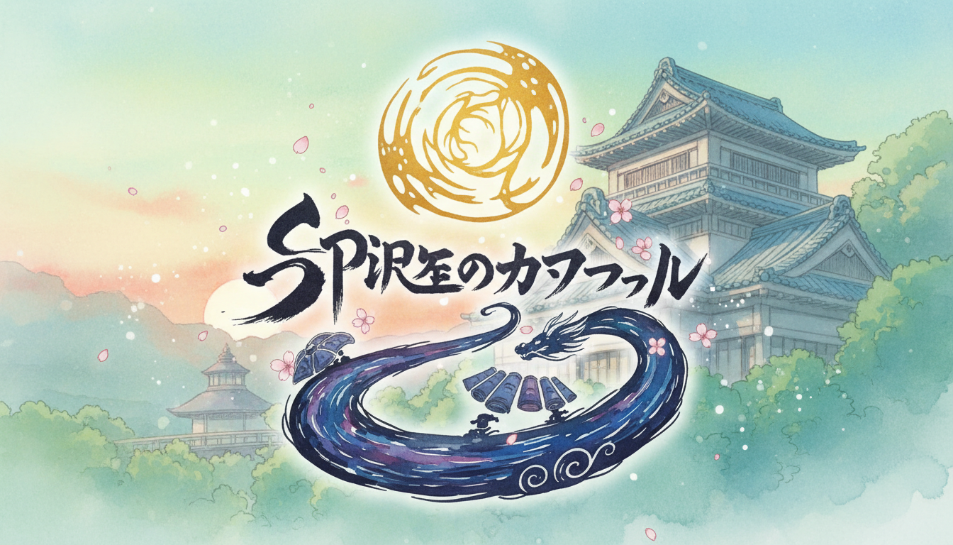 公式タイトル題字の特徴とデザイン