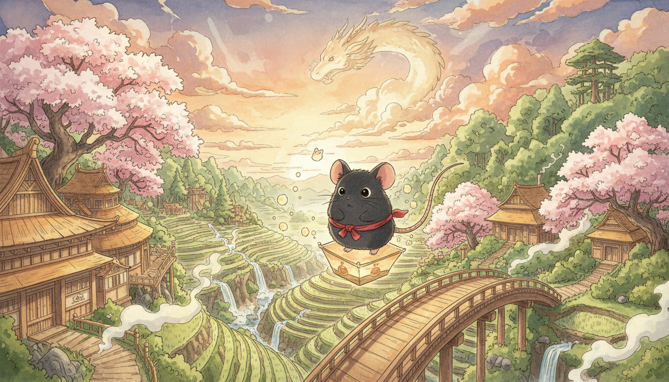 千と千尋の神隠しのネズミの名前は「坊ネズミ」