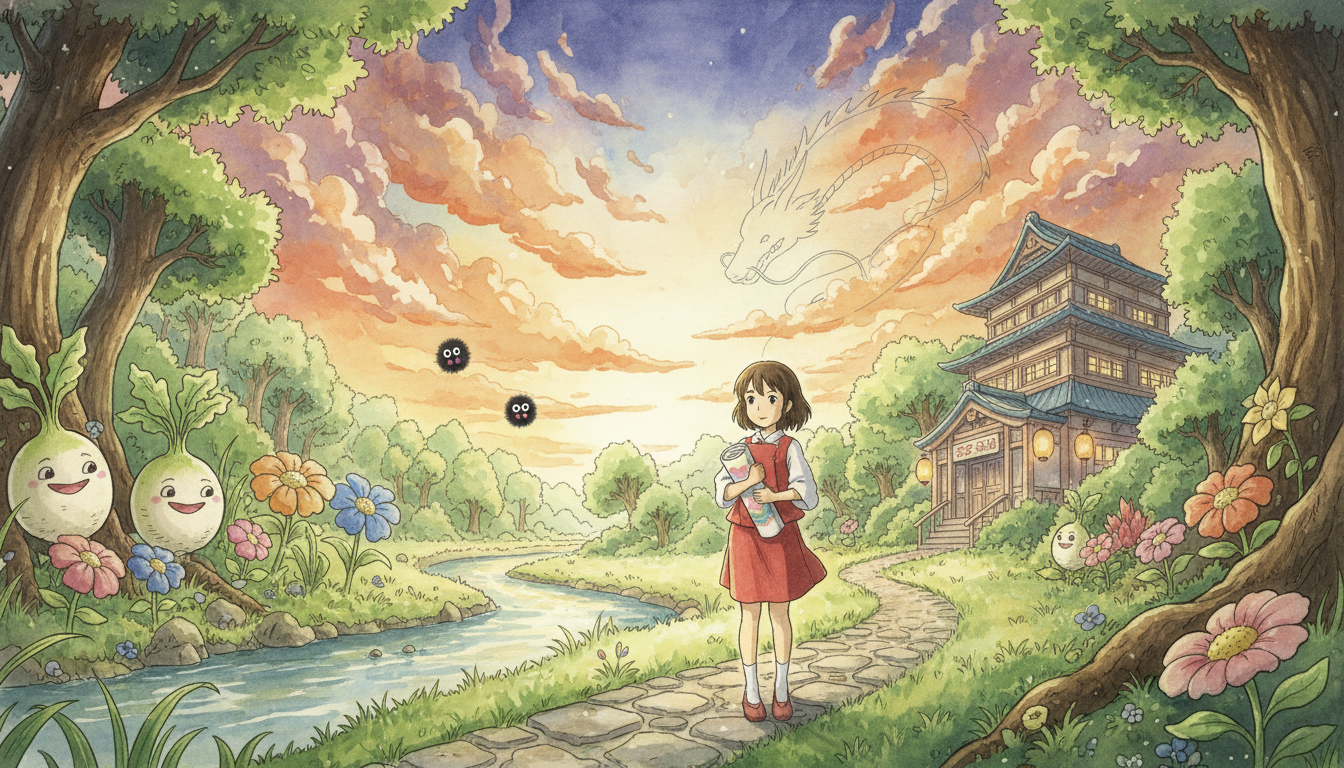 千と千尋の神隠しの塗り絵は無料で入手できる